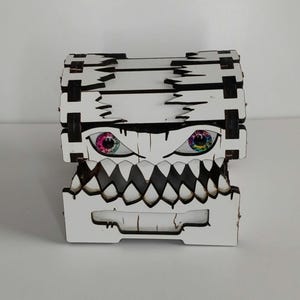 Mimic Chest Dice box. Options available Premade or kits
