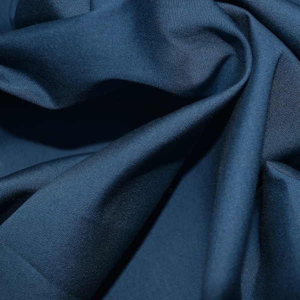 Italian premium 100% cotton. Petrol blue