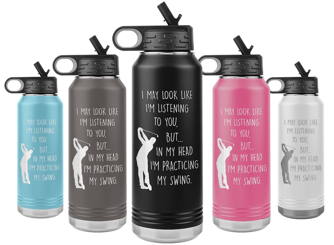Golf Water Bottle Golf Gifts for Men Golf Gifts Golf Drink Bottle in My
