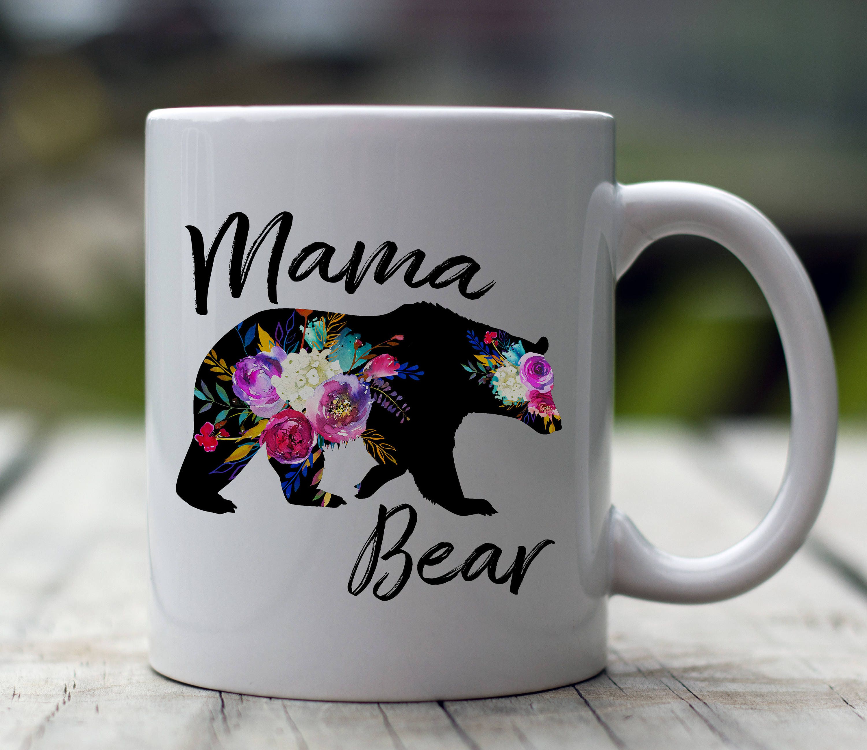 Mama Bear Dinosaur Kinda Busy Being A Mamabear Mug 11oz 