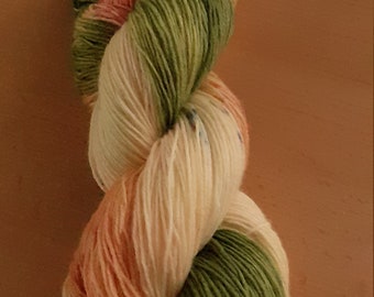 Strand City Whisper 405 Hand dyed sock yarn 100gr
