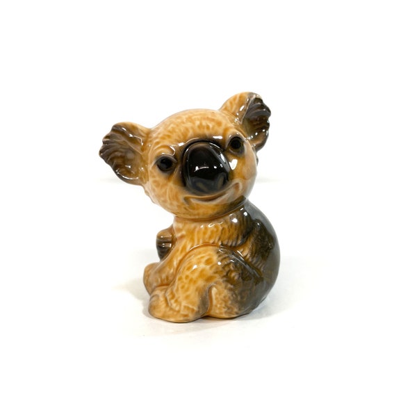 Vintage Koala by Goebel - Porcelain - Figurine - Koala Bear - Marsupials - Australia - Sitting - Miniatures - Germany - 1970-1975