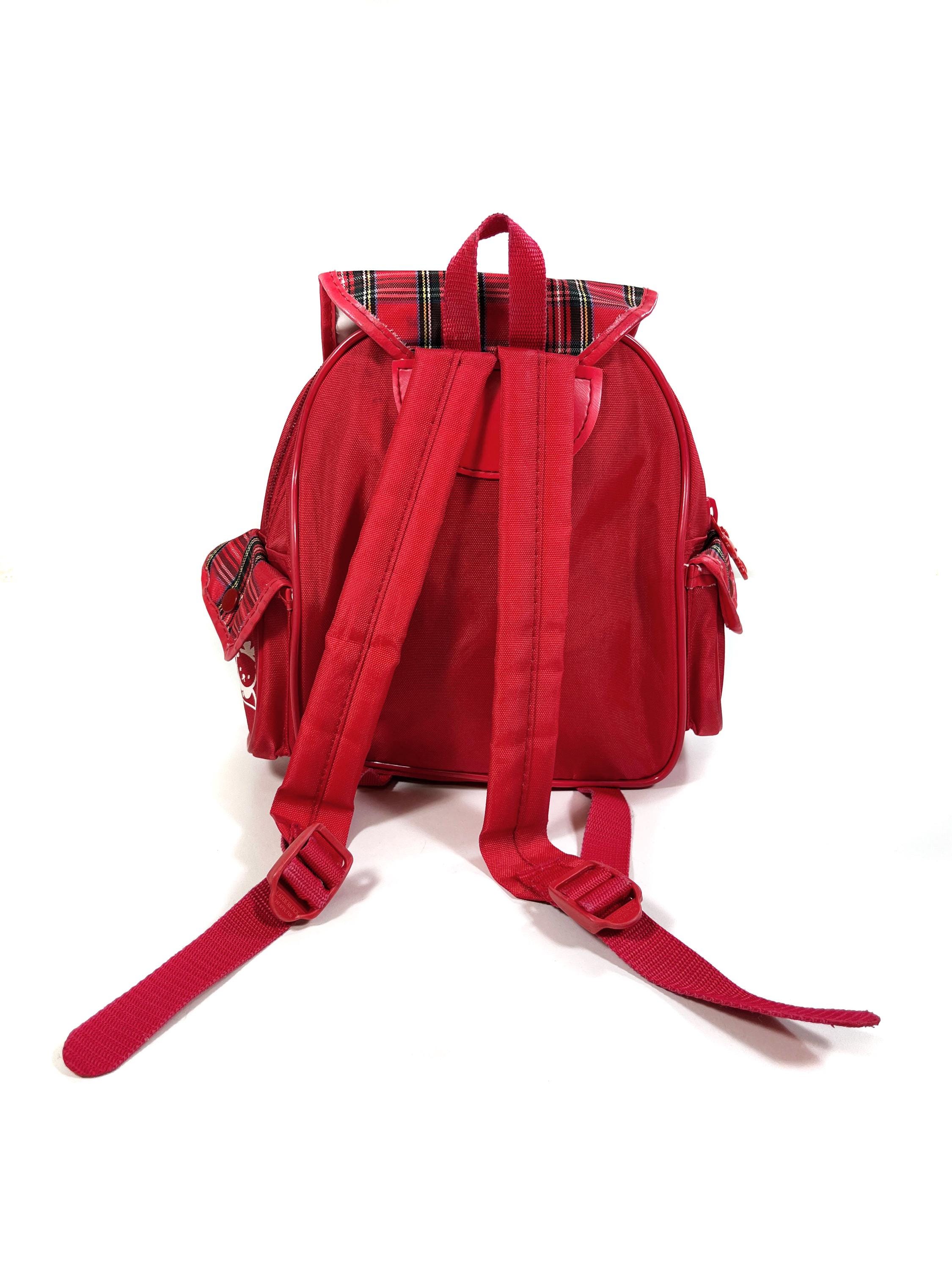 Vintage Sanrio Hello Kitty Rucksack Für Kinder in Rot  display picture 3
