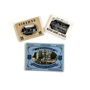Cartoline Mid Century + cartoline da Firenze, Notre-Dame de Paris, Amsterdam - anni '50-'60
