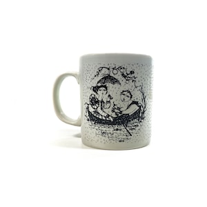 Vintage Mug by Bjørn Wiinblad for Nymŏlle - Monthly Cups - Denmark - Ceramics - Scandinavia - Nocturne - July - 1960-70s