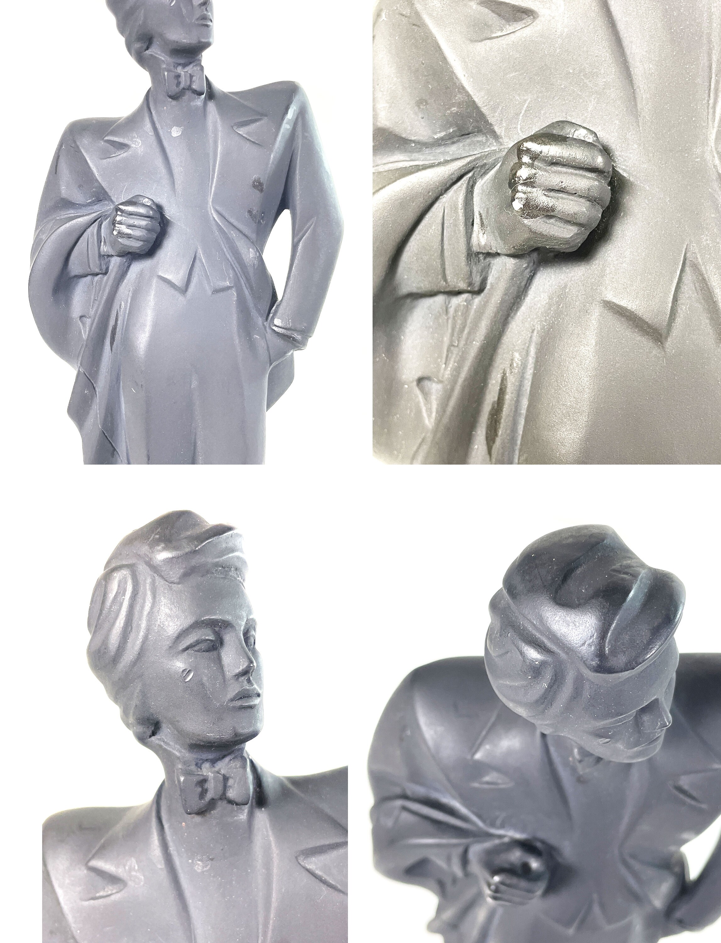 Vintage Skulptur Von A. Danel, Austin Productions, 5th