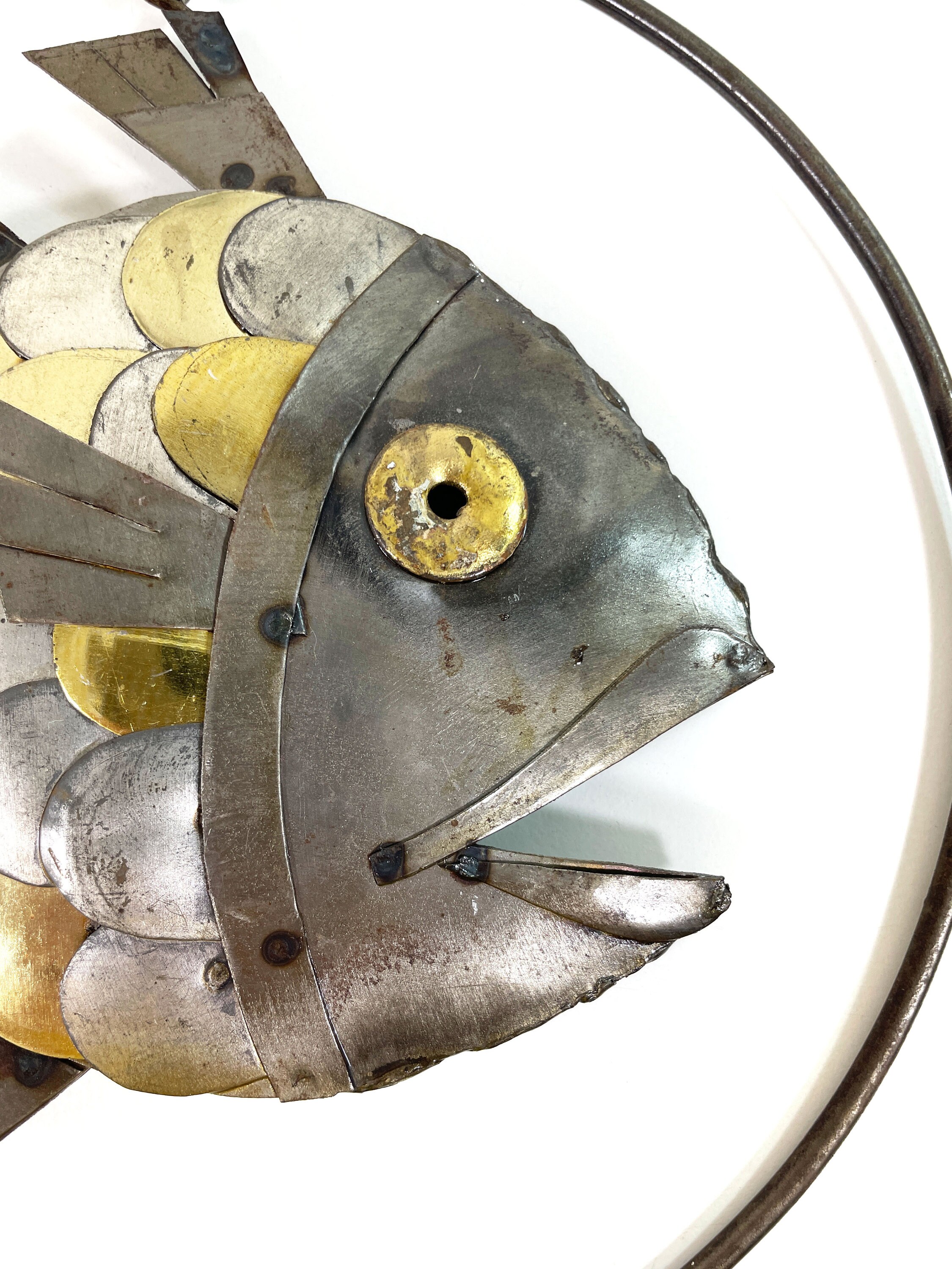 Mexican folk art メキシコの民芸品 　金属　魚 Mexican folk art メキシコの民芸品 金属 魚