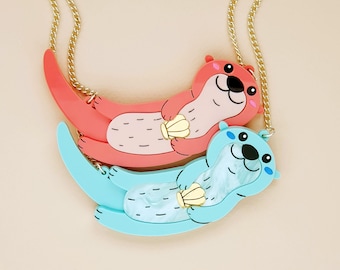 SECONDS- Otter Necklaces