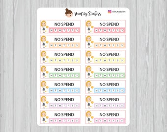 no spend tracker etsy
