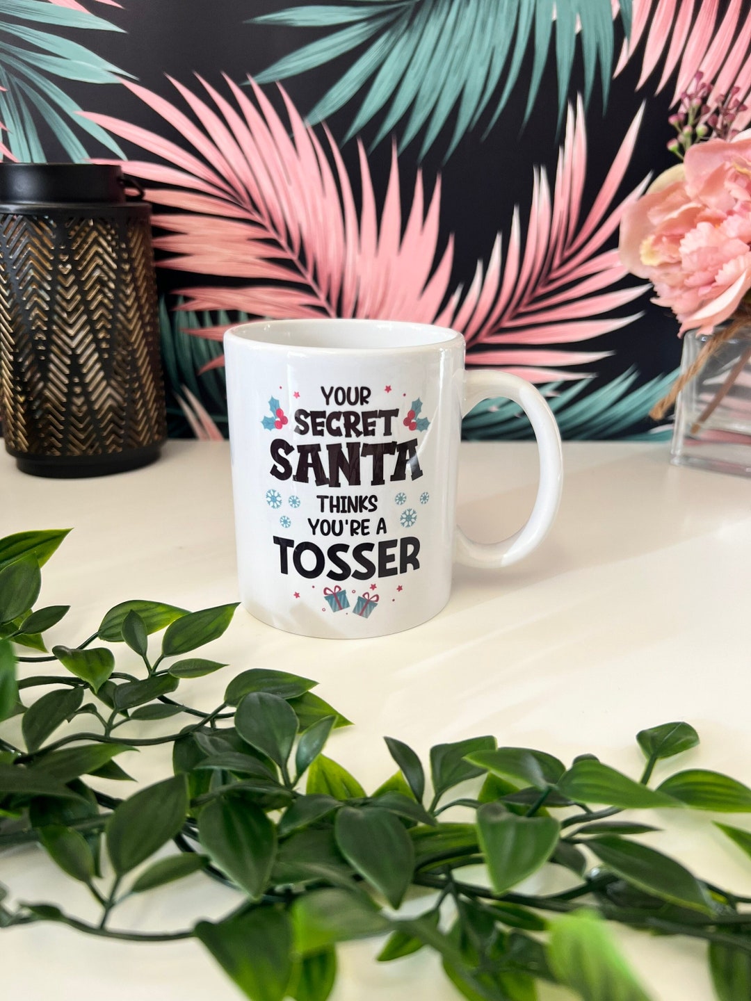 Secret Santa Mug Secret Santa Gift Funny Secret Santa Gift Etsy