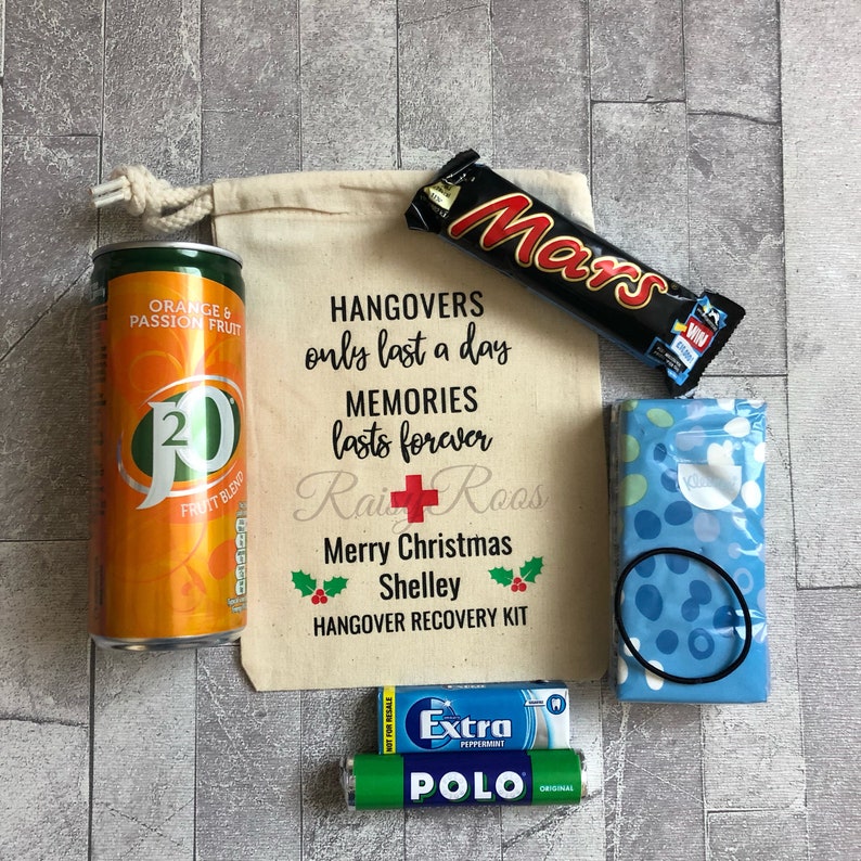 hangover recovery kit bachelorette party personalised hangover recovery kit wedding favors hangovers only last a day hen party favors,