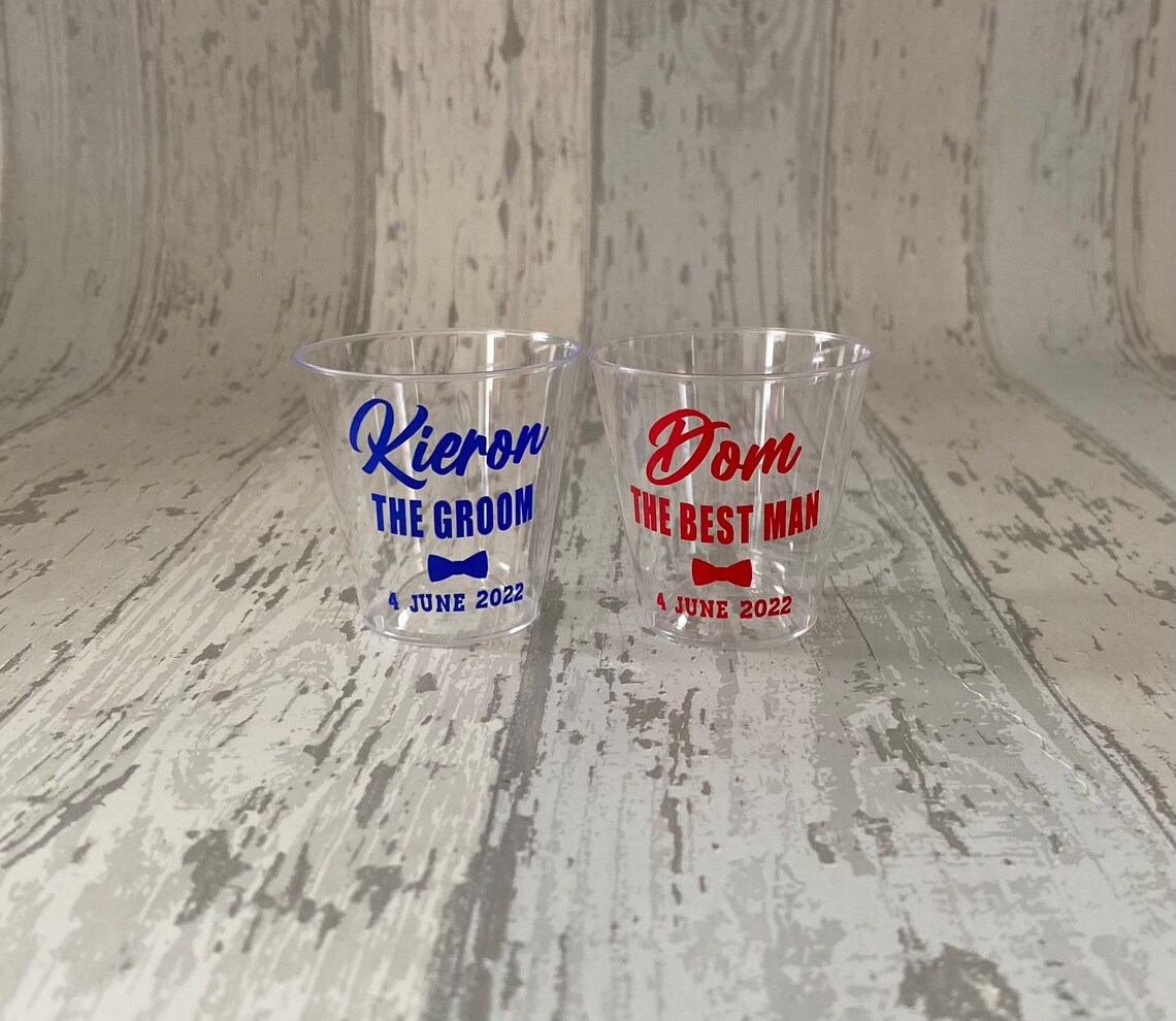 Personalised Hen Party Shot Glasses Hen Party Shot Glasses Etsy UK