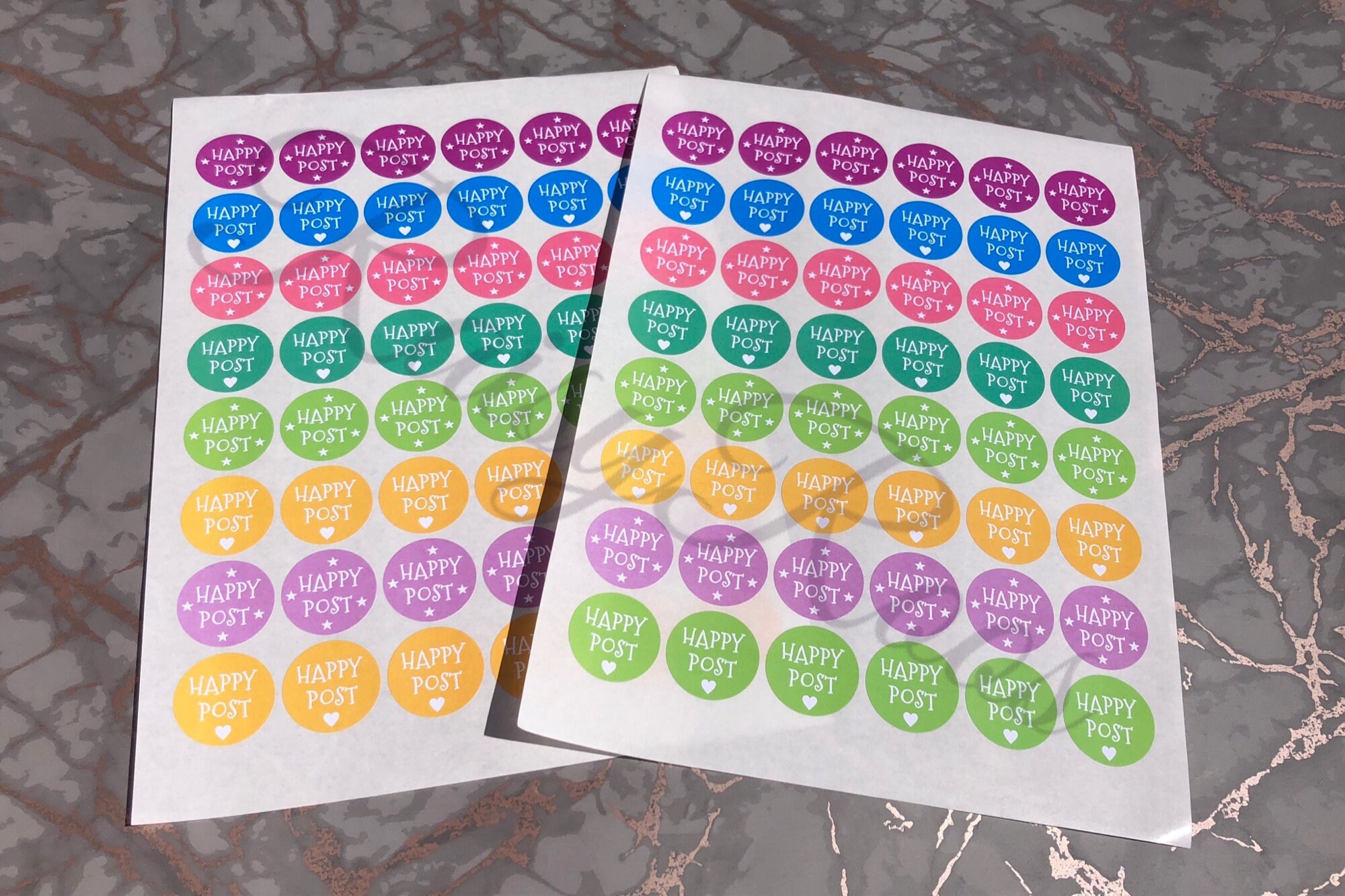 Happy Mail labels Happy mail stickers mail stickers Etsy