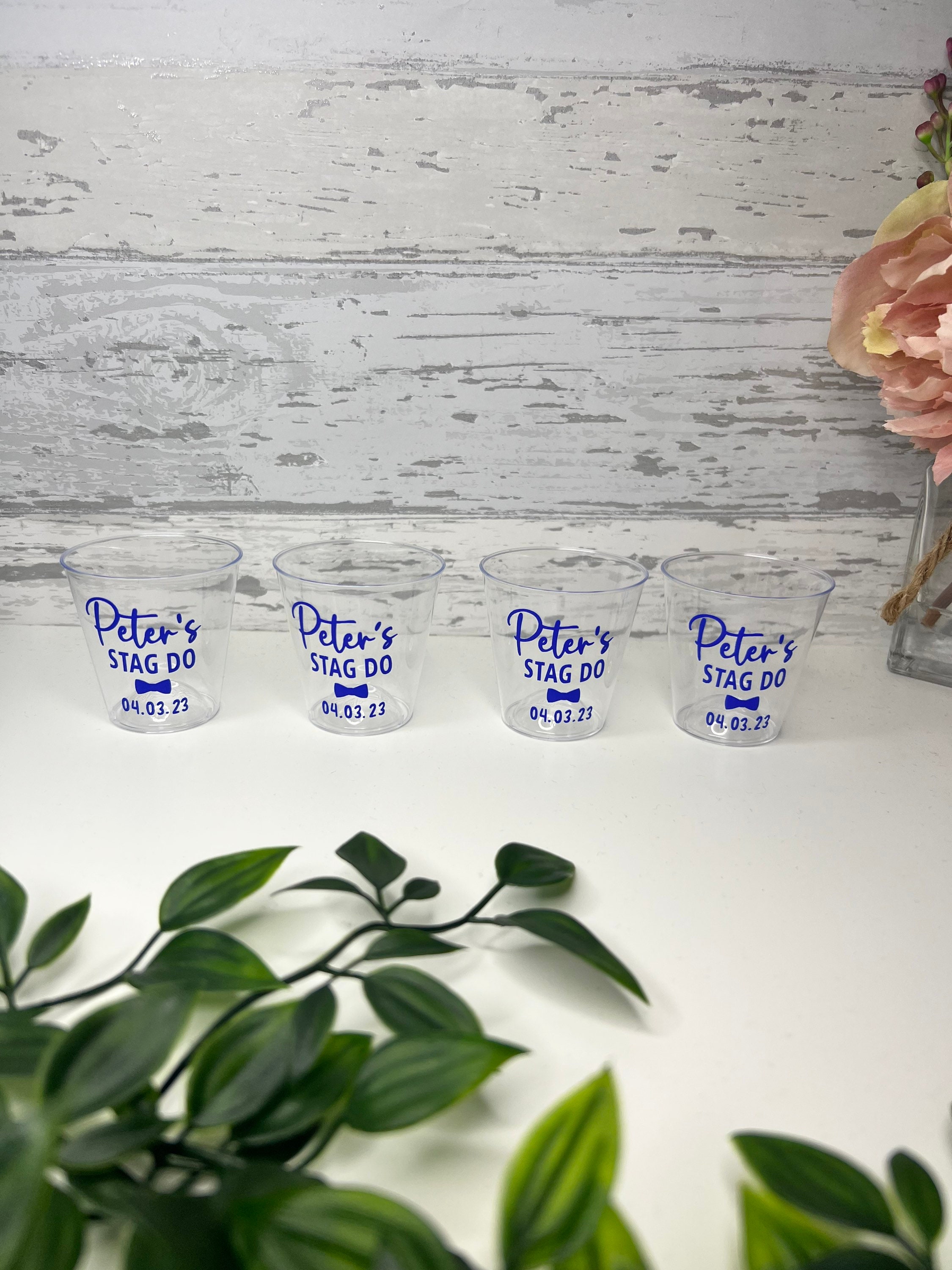 Personalised Hen Party Shot Glasses Hen Party Shot Glasses Etsy UK