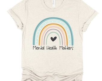 Mental Health Matters Shirt / Teacher Shirts / Counselor Shirt / SEL Shirt