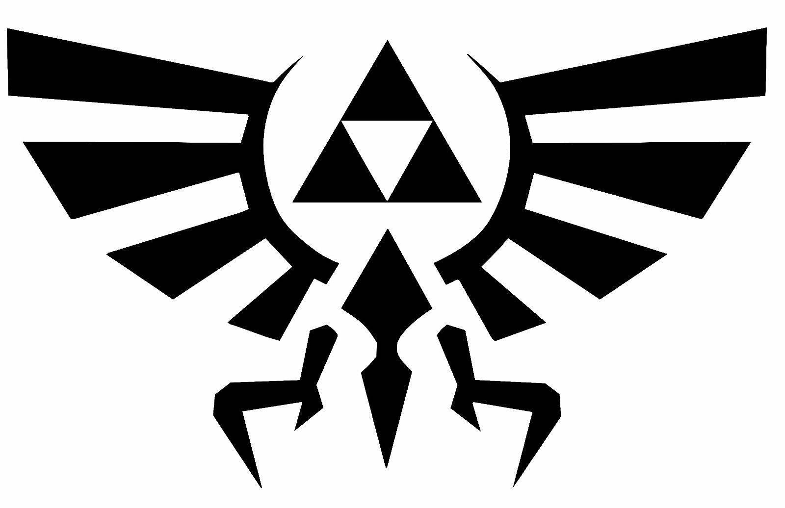 Legend Of Zelda Hyrule Crest Vinyl Decal Sticker Window JDM Etsy