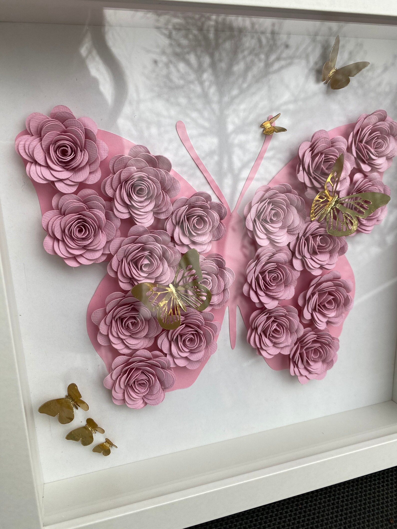 Butterfly shadow box Etsy
