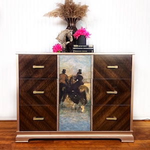 Mid Century Dresser, Antique Dresser, Storage Chest