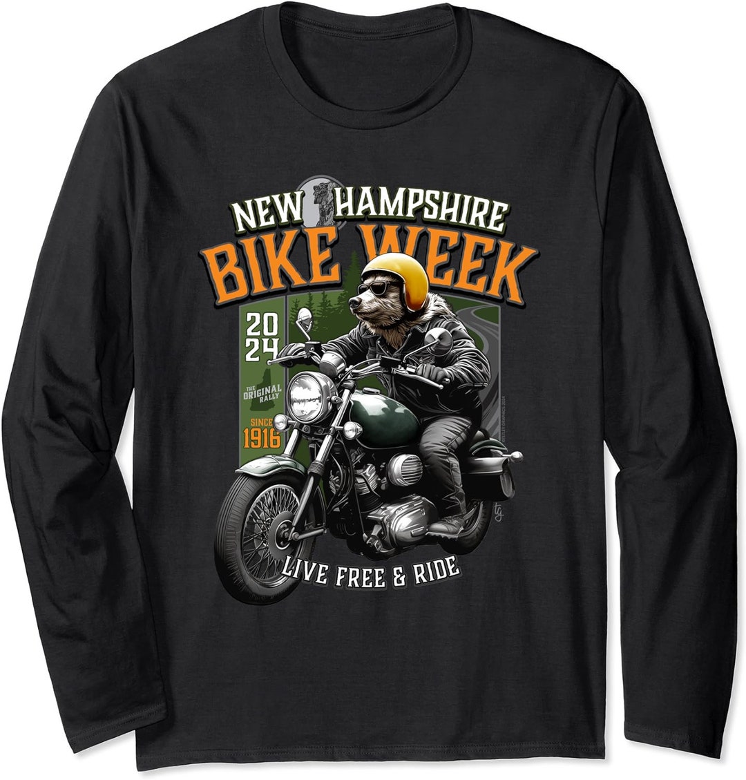 New Hampshire Bike Week Hoodies & Sweats Harley Davidson Loudon Laconia