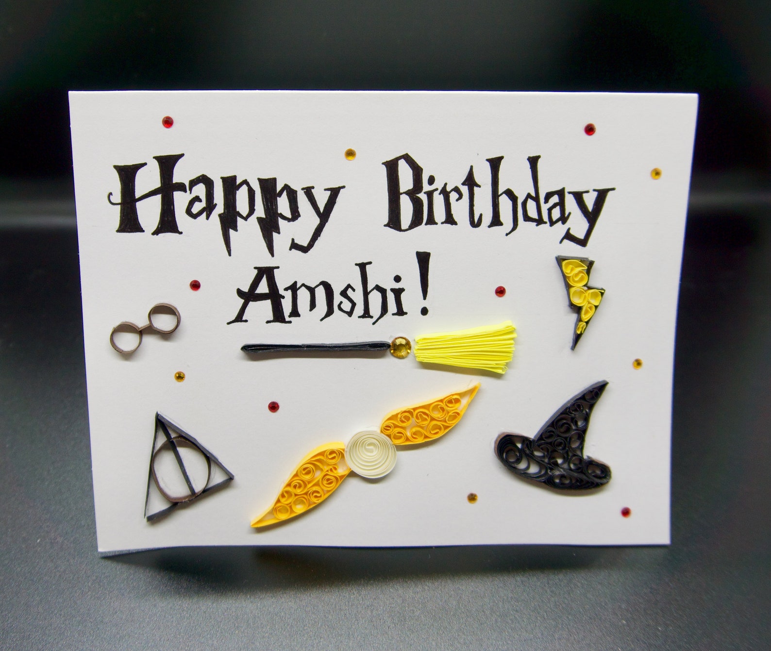 Happy Birthday Harry Potter Theme Etsy