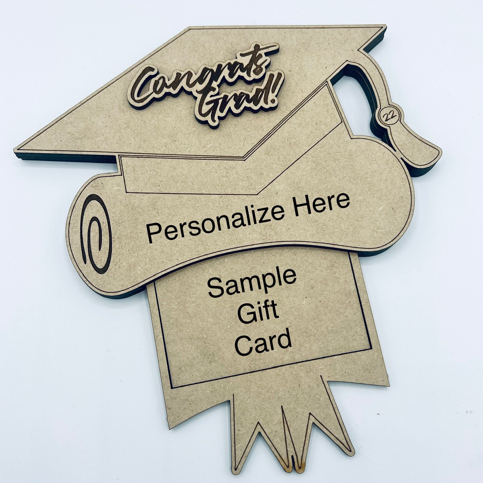 DIGITAL FILE: BUNDLE - Gift Card Holder | Graduation | Class of 2024 ...