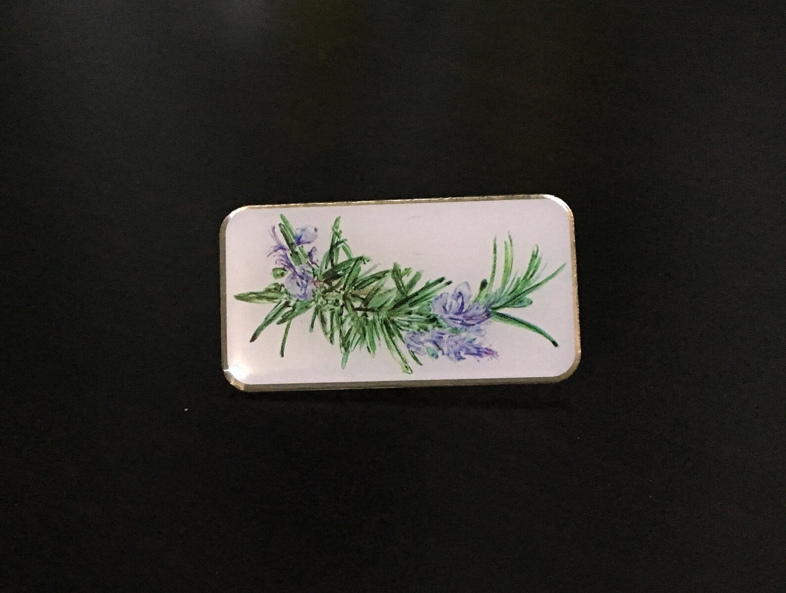 Rosemary Remembrance Pin Sympathy Gift Memorial Gift Etsy