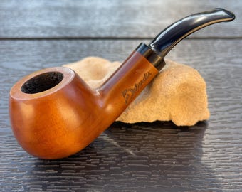 Balandis #14 Sparrow Unique Uniques (9mm) Handmade Pear Wood Tobacco Smoking Pipe 35g/1.23oz - Brownie