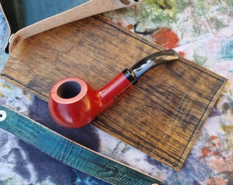 Balandis #14 Sparrow Smooth (9mm) Handmade Pear Wood Tobacco Smoking Pipe  35g/1.23oz