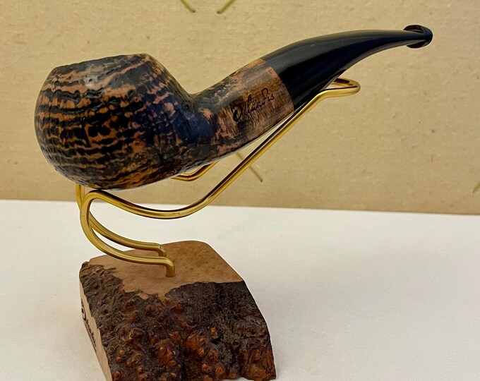 Balandis #602 Bison Bohemian Sands (9mm) Handmade Briar Tobacco Smoking Pipe 60g/2.12oz