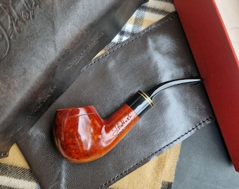 Wolinski Mastercraft Nr 23 9mm Filter Mix Grain Briar Carpathian Bruyere Artisan Handcrafted Pipe Perfect Drilling