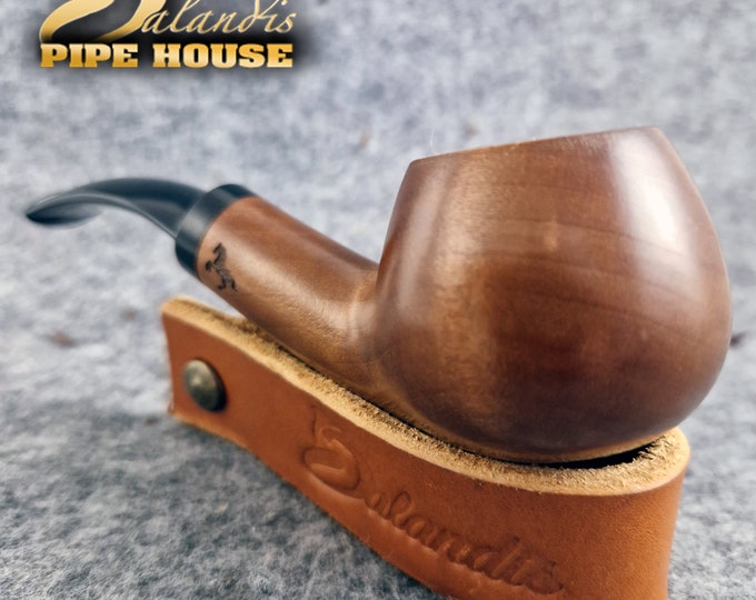 Balandis Wild  #14 Sparrow Wild Horse Smooth (9mm) Handmade Pear Wood Tobacco Smoking Pipe 35g/1.23oz