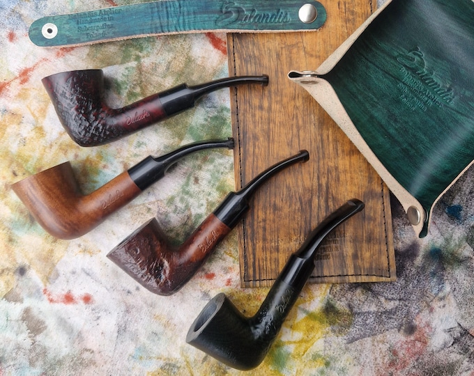 Briar Tobacco Pipe Handmade, #611 Pastorello, Cooler Stinger Smoking Pipe, Gift for Pipe Smoker