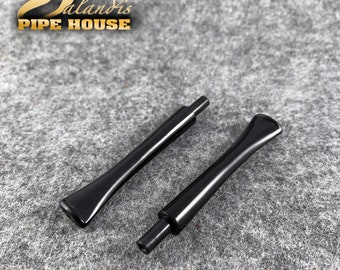 Balandis #9 Black ABS Stem Cooler/Stinger for Tobacco Smoking Pipe