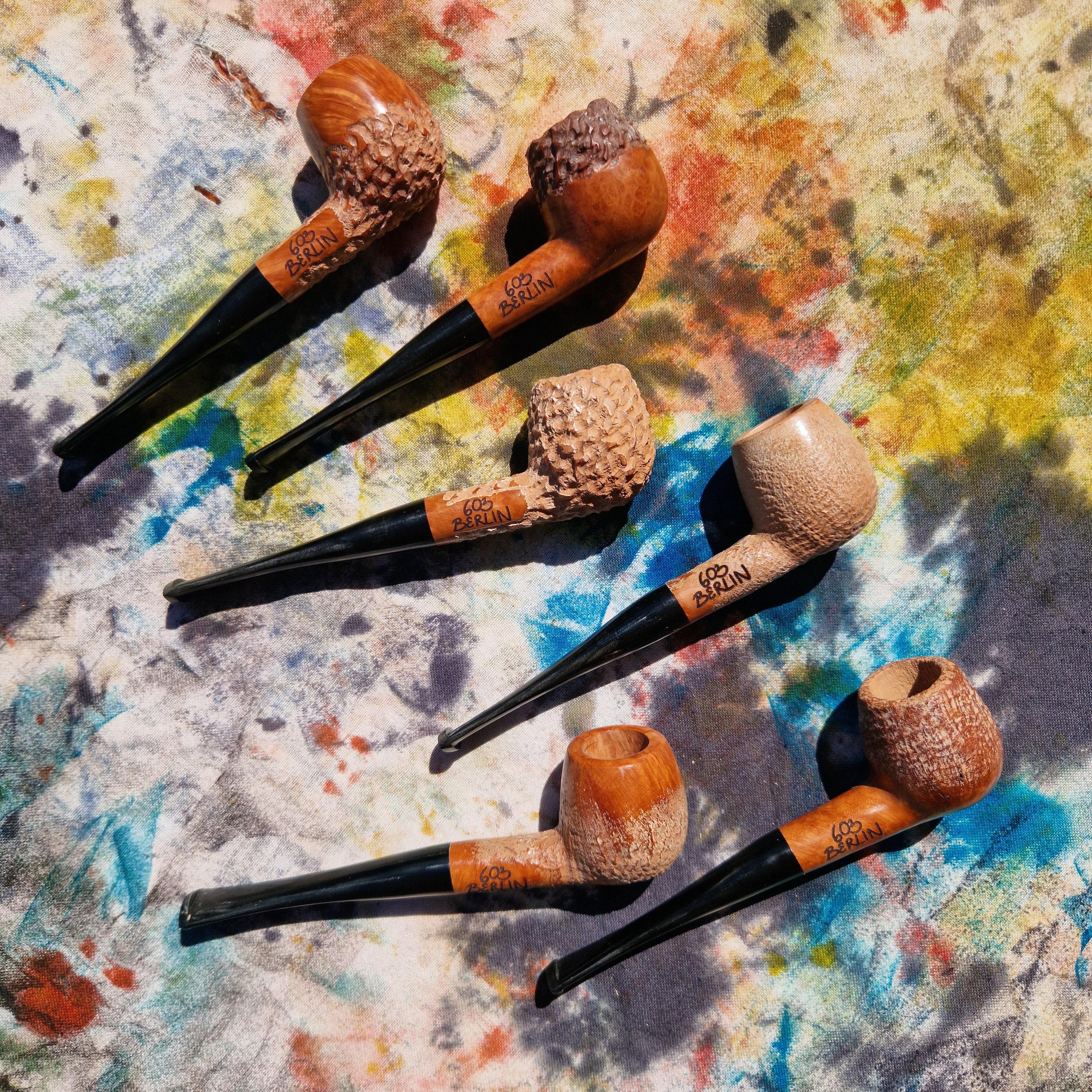 cool tobacco Briar Pipe Handmade, #603 Berlin Raw Wax Selection, Cooler Stinger Smoking Pipe, Gift for Pipe Smoker FDA Issues First Marketing Authorization