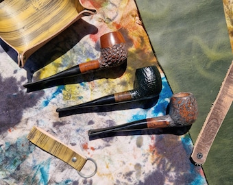 Briar Tobacco Pipe Handmade, Unique Uniques #603 Berlin prototype one of 30-40g, Cooler Stinger Smoking Pipe, Gift for Pipe Smoker