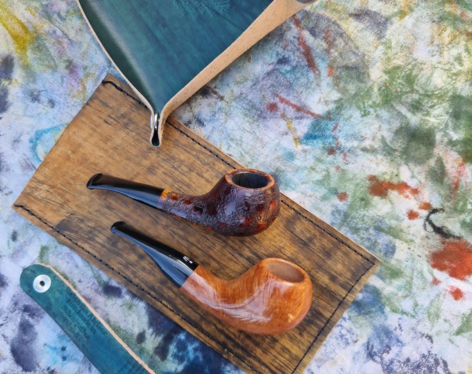 Balandis Premium Maestro Pastor Amber Rustic (9mm/Stinger) Handmade Briar Tobacco Smoking Pipe