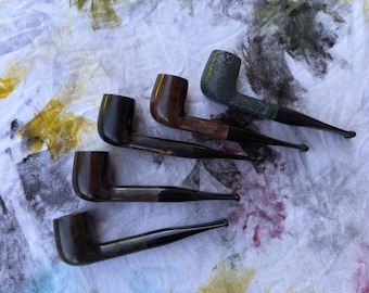 Briar Tobacco Pipe Handmade, 106 Vistula Unique Uniques, 9mm Filter Smoking Pipe, Gift for Pipe Smoker