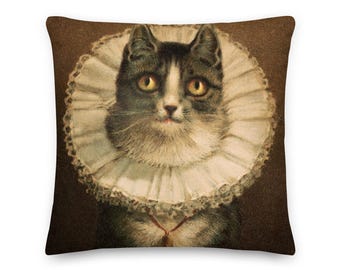 Renaissance kattenkussen: alleen hoes of met inzetstuk