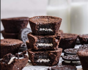 Oreo Brownie Cupcakes