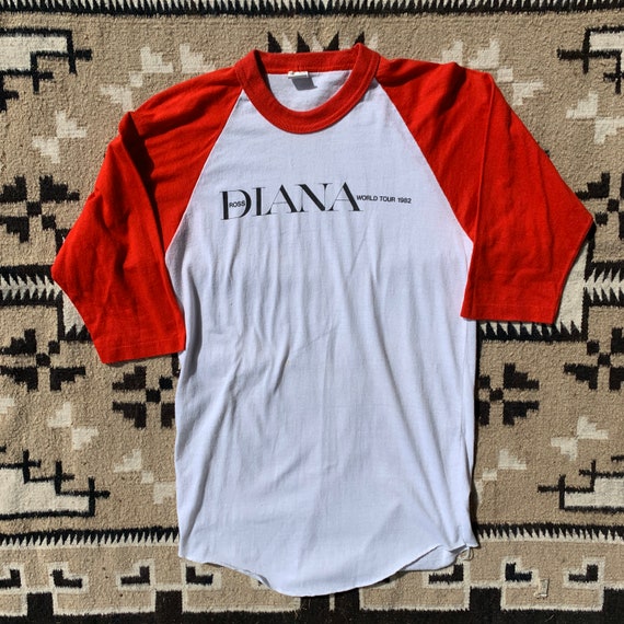 Vintage 1982 Diana Ross Raglan