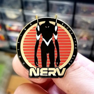 NASANGELION Unit-03 Enamel Pin
