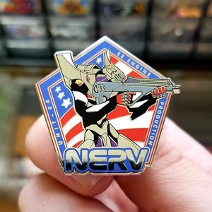 NASANGELION Unit-04 Enamel Pin