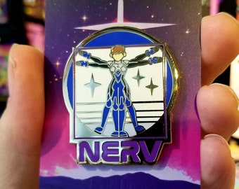 ASTRONERV - Shinji Astronaut - NASANGELION Nasa x Evangelion enamel pin