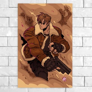 RE Leon - 11 x 17&quot; Art Print
