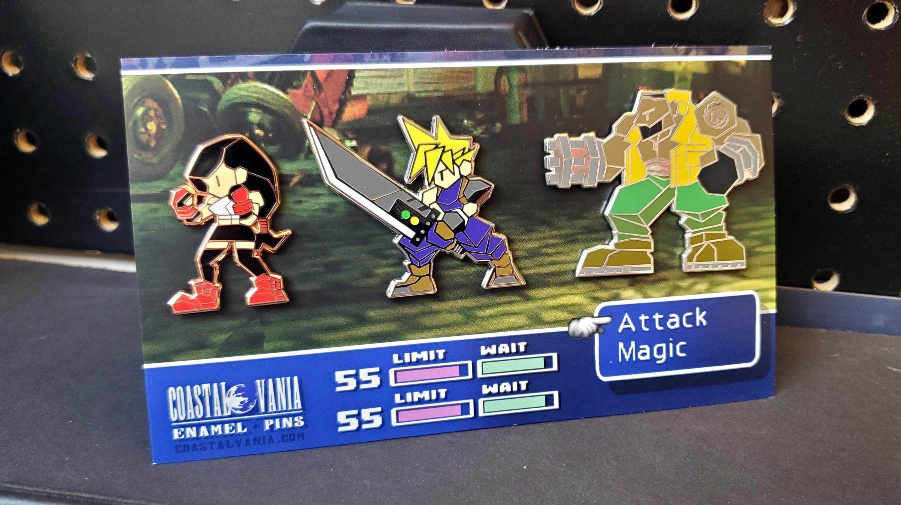 FFVII Pin Set - Etsy