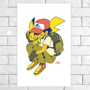 Poké Pals - 11 x 17&quot; Art Print