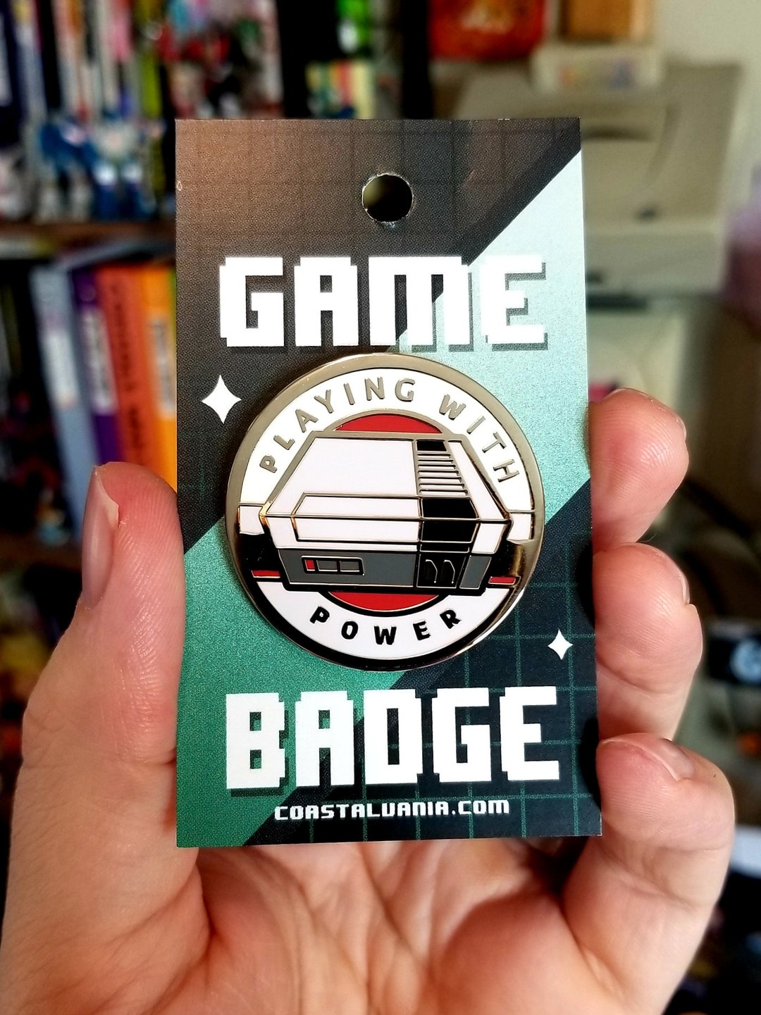 NES - Enamel Pin - Etsy