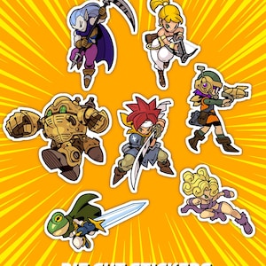 CHRONO STICKER SET