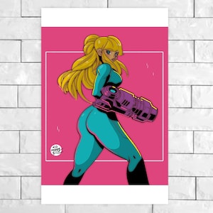 Zero Suit - 11 x 17&quot; Art Print
