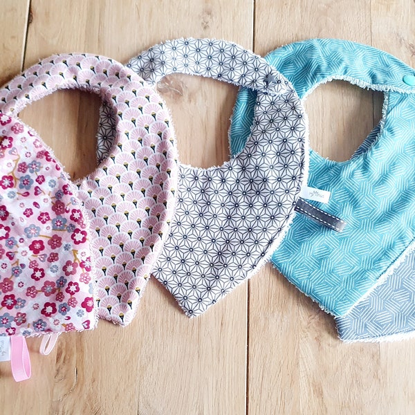 bavoir bandana bébé coton OEKO-TEX